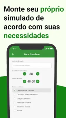 Simulado Detran Brasil android App screenshot 4