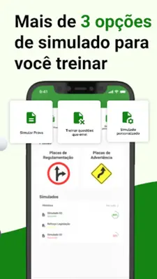 Simulado Detran Brasil android App screenshot 5